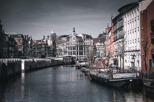 Amsterdam in the Netherlands is not just black and white