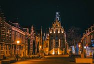 Stadhuis in de stad Culemborg met zicht over de markt van Rick van de Kraats thumbnail