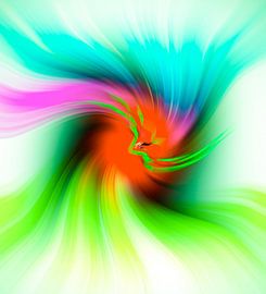 Colour spiral by Heinz-Guenter Hamich