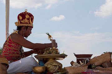 Balinese Priester van Brenda Reimers Photography