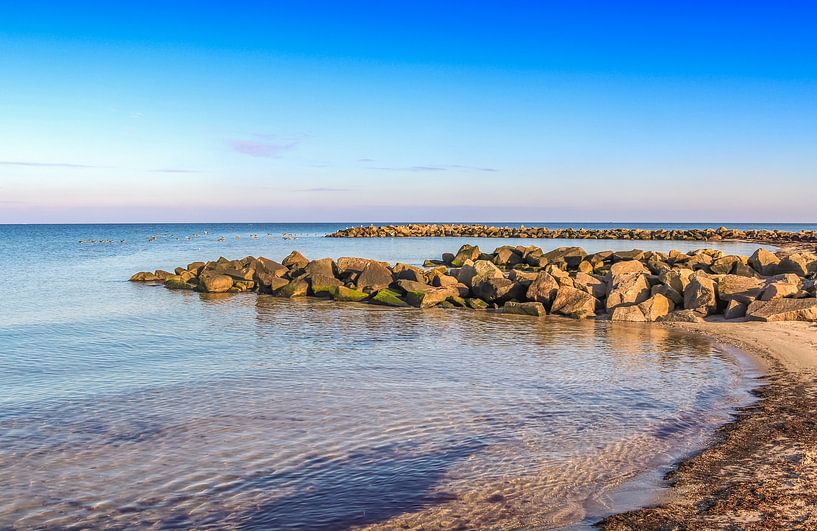 On the Baltic Sea beach on a sunny day on holiday by MPfoto71