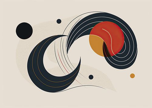 Bauhaus Japandi Abstract