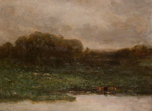 Edward Mitchell Bannister~Zomer Twilight
