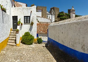 Obidos, Portugal von Rene van der Meer