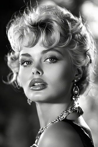 glamour girl retro look