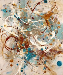 Abstrakter Pollock-Stil