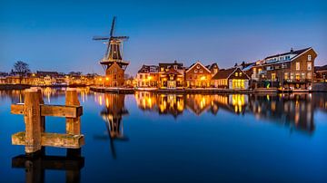 Windmill "De Adriaan" in Haarlem, Netherlands