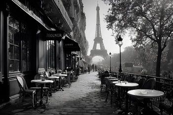 De ochtend in het café