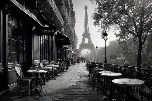 De ochtend in het café