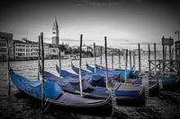 VENICE Canal Grande en de toren van San Marco 