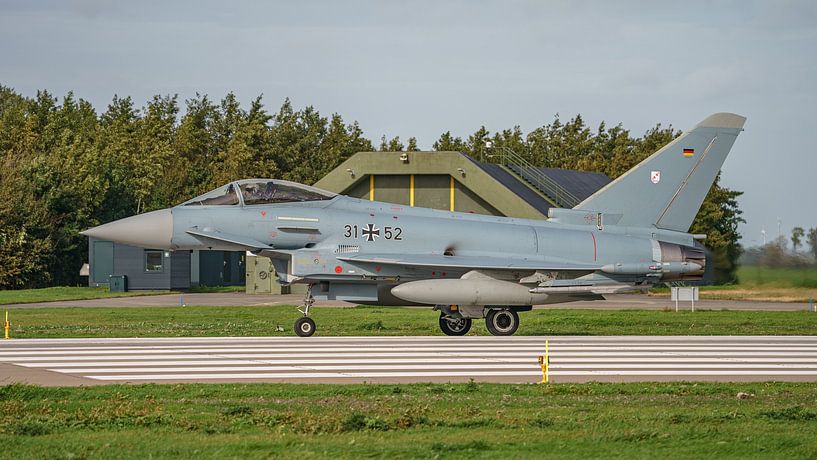 Eurofighter Typhoon de la Luftwaffe. par Jaap van den Berg