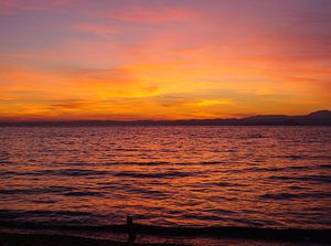 Sunset in Lake Garda by Mustafa Kurnaz