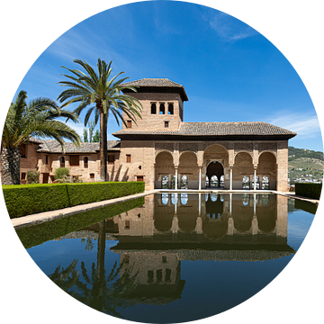 Alhambra de Granada, Palicio del Partal. van Hennnie Keeris