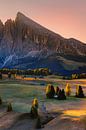Sunrise on Alpe di Siusi by Henk Meijer Photography thumbnail