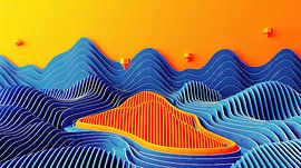 Arbres 3D audacieux sur Frank Heinz