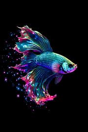 Galaxy Combat Fish by Mutschekiebchen