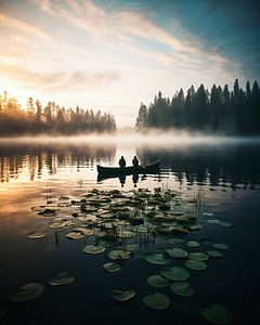 Unterwegs auf dem See