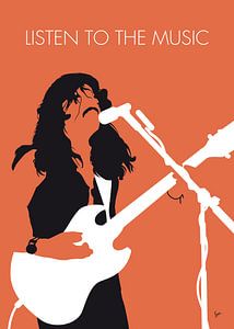 No243 MY Doobie Brothers Minimal Music poster sur Chungkong Art