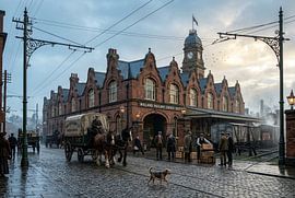 Une journée à la gare de marchandises