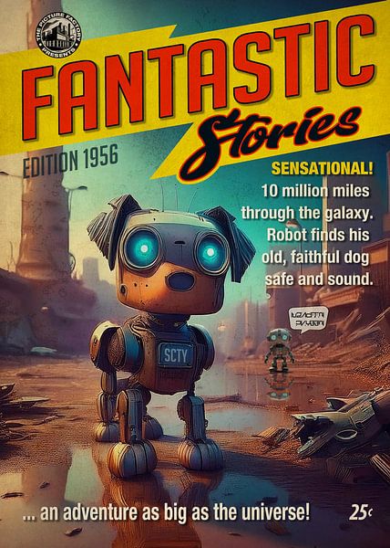Fantastic Stories #3, Scotty von Ted Decker