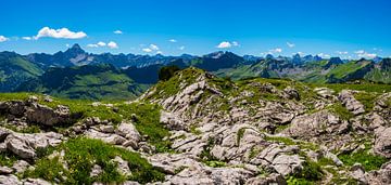 Hochvogel, Allgäu Alps van Walter G. Allgöwer