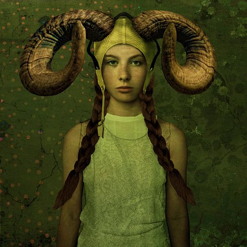 Pop-Art Beauty Badmuts Ram