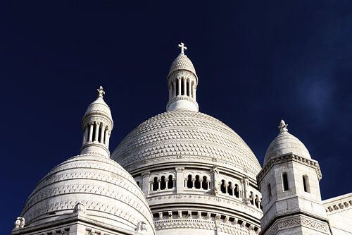 Sacre Coeur Parijs dontrast