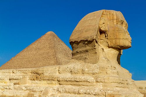 De piramiden van Gizeh in Egypte