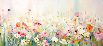 Peinture de fleurs sur Art Merveilleux