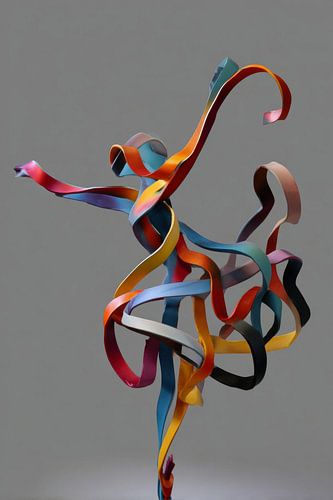 Kinetic Ribbon Dancer