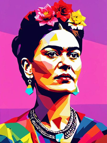 Frida Pop Art von MIROKKU