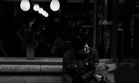 Homme avec sa fille sur Jesse Wilhelm