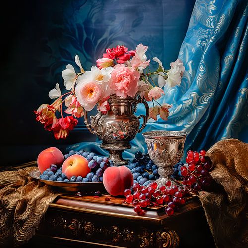 Nature morte à l'argenterie