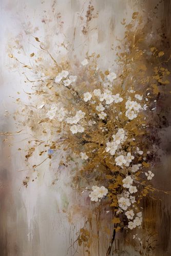 Bloemen Rococo Schilderij