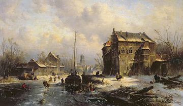 Charles-Henri-Joseph Leickert,Scène d'hiver