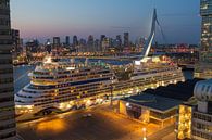 Cruiseship in Rotterdam van Peter Hooijmeijer thumbnail