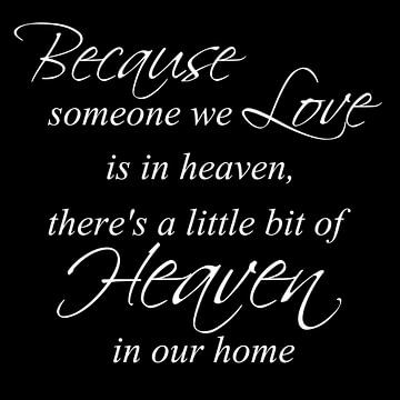 Tekst | Because someone we love | Zwart van Sandra Hazes