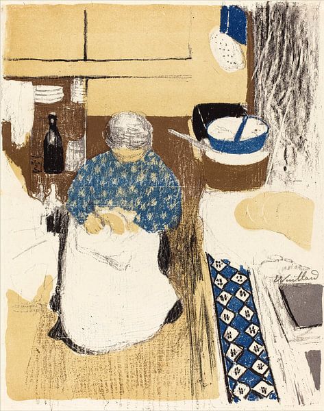 La cuisinière, Edouard Vuillard par Liszt Collection