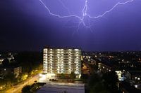 Bliksem over Vlissingen
