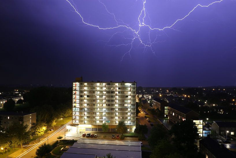 Bliksem over Vlissingen van Patrick Riemens