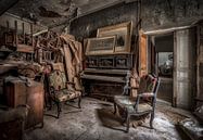Piano in abandoned castle by Kelly van den Brande thumbnail