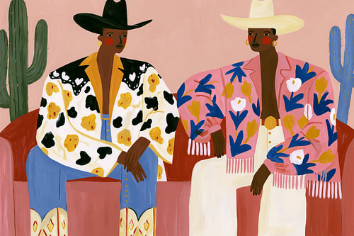 Coole Cowboys und Kakteen