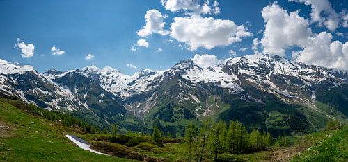Tiroler Alpen in Oostenrijk tijdens de lente