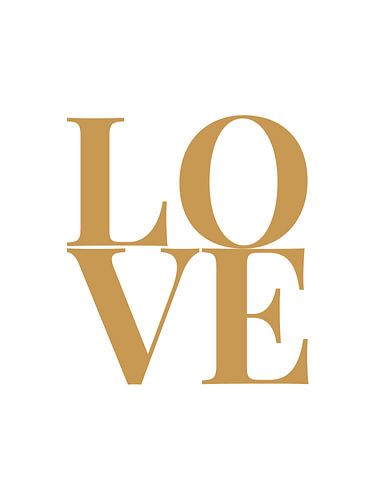 Love (wit/goud)