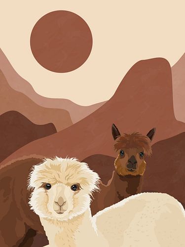 Alpaca Landscape