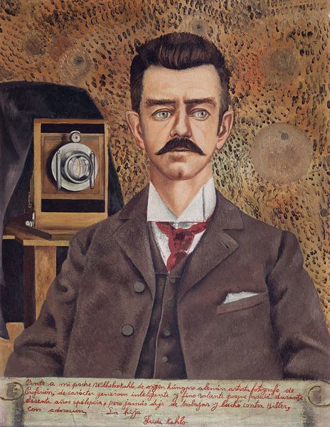 Frida, Portrait of my father Wilhelm Kahlo, 1952 by Atelier Liesjes