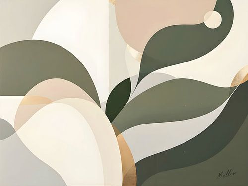 Flux de géométrie organique sur Mellow Art