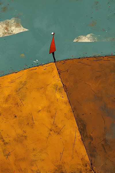 Portrait minimaliste | Un brin de solitude par La collection ARTEO