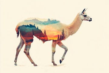 Une randonnée de rêve dans la nature sur Poster Art Shop