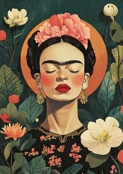 Frida &quot;Visions d'une icône&amp;quot ; par Niklas Maximilian